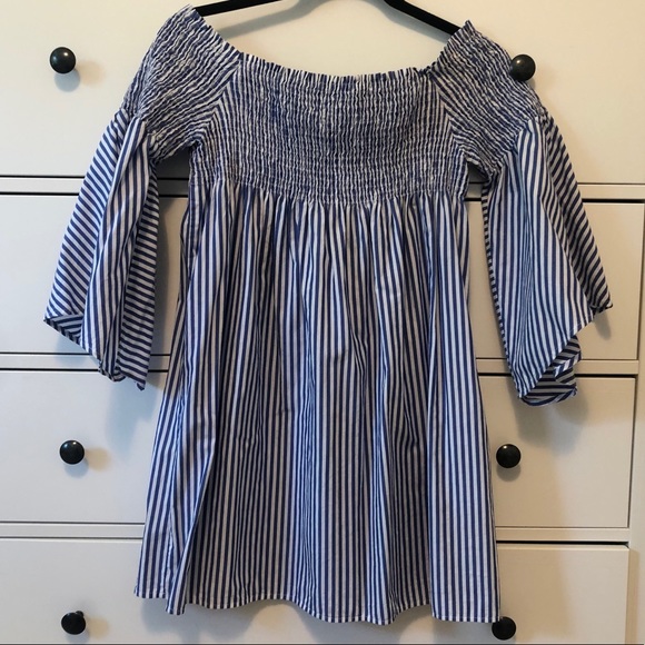 Zara Dresses & Skirts - ZARA off the shoulder dress